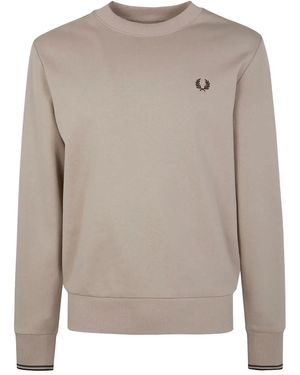 Fred Perry Crew Neck Sweatshirt - Gray