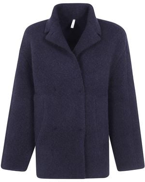 Boboutic Double-Breasted Jacket "Bob's Coat" - Blue