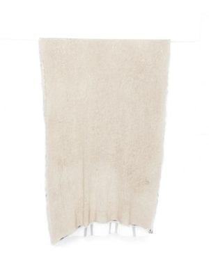 Avant Toi Scarf Cashmere Bicolour "185X90" - White