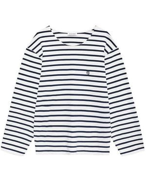 Anine Bing "Newton" Tee - White