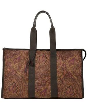 Etro Borsa A Mano - Marrone