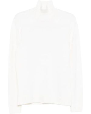 Dondup "Dolcevita" Turtle Neck Sweater - White