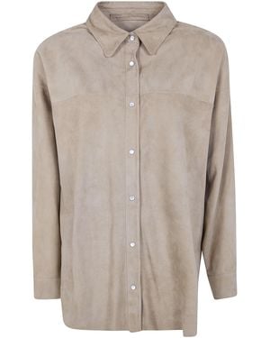 Salvatore Santoro Fringes Shirt - Grey