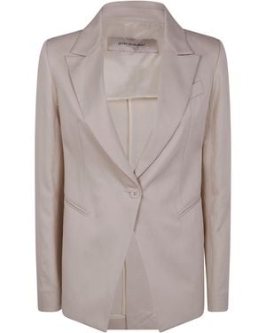 Gentry Portofino Giacca Tessuta - Grigio