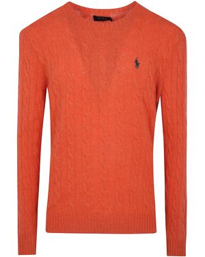 Polo Ralph Lauren Jumper Long Sleeve Pullover - Orange