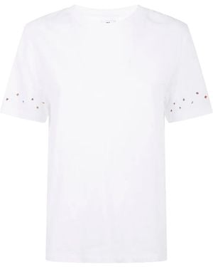 Paul Smith Embroidered Letters T-Shirt - White