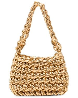 Maria Calderara Borsa Pouch Glossy - Metallizzato