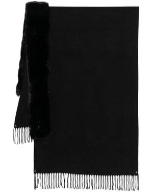 Blugirl Blumarine Fake Fur Stole - Black
