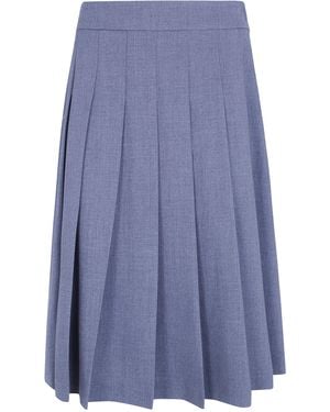 DR. HOPE Skirt Pleated "Classic Skirt" - Blue