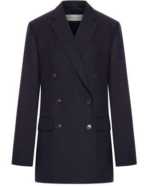 Dries Van Noten Giacca Bafya - Blu