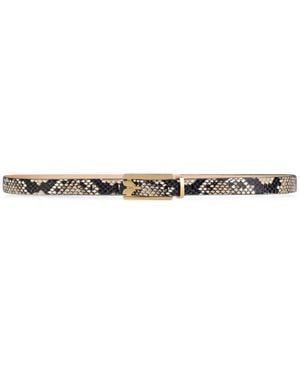 Victoria Beckham Belt 1.5Cm "Dorian" - White