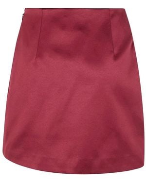 By Malene Birger "Raye" Mini Skirt - Red