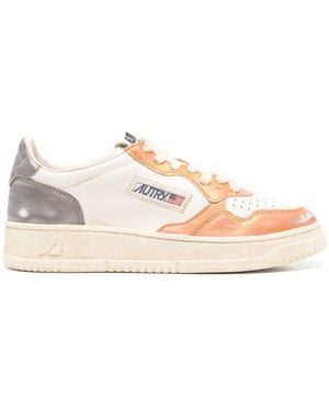 Autry Super Vintage Low Trainers - Pink