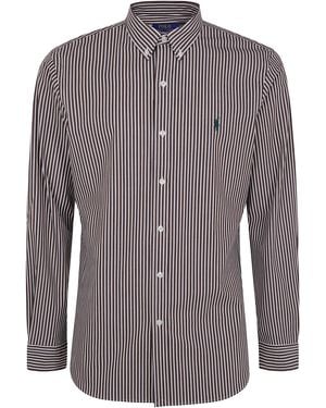 Polo Ralph Lauren Long Sleeve Sport Shirt - Brown