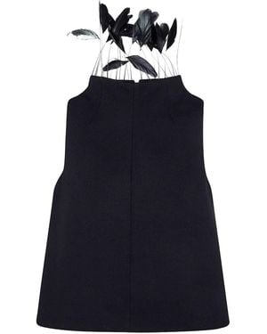 N°21 Top Senza Maniche Con Penne - Blu