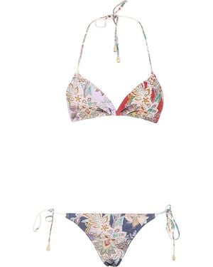 Zimmermann Rhiannon Mini Tri Bikini - White