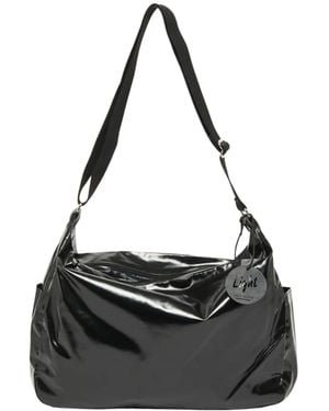 Jack Gomme Messenger Bag Polyurethane "Joy" - Black