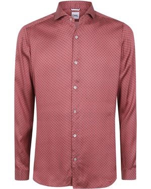 Dnl Shirt Polka Dot Shirt - Red