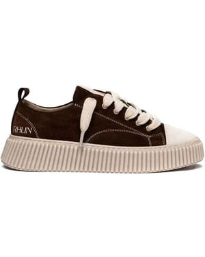 Rhun Sneakers Suede "Treble" - Brown
