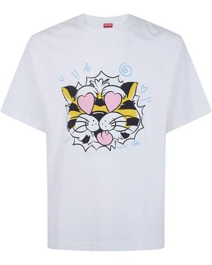 KENZO Wild Tiger" Oversize T-Shirt - Grey