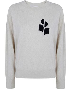 Isabel Marant Sweater Roundneck "Marisans" - Gray