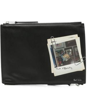 Paul Smith Wallet Accessories Travel Pouch - Black