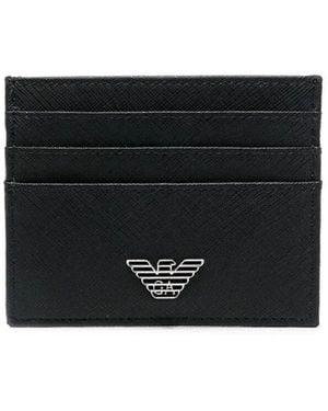Emporio Armani Credit Card Holder By - Black