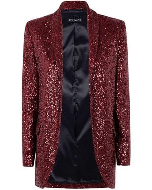 DR. HOPE Sequins Jacket By - Red