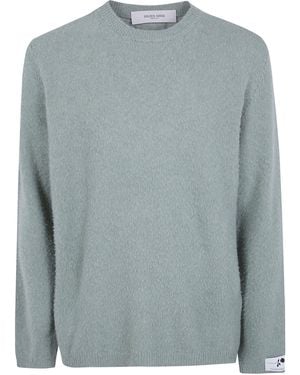 Golden Goose Jumper Regular Crew Neck "Journey M's" - Grey