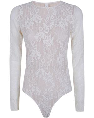 Zimmermann "Lace" Bodysuit - Blue