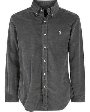 Polo Ralph Lauren Shirt Long Sleeve "Sport" - Black