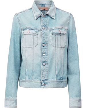 MM6 by Maison Margiela Cut-Out Jacket - Blue