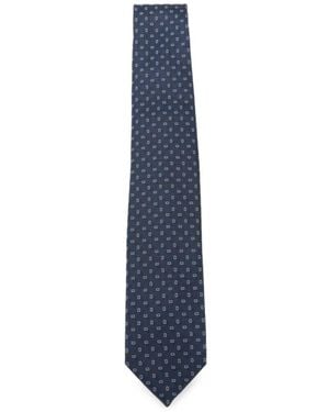 Barba Napoli Tie 7.5 Cm "Classic 7,5 Tie" - Blue