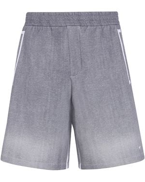 Emporio Armani Bermuda Trousers - Grey