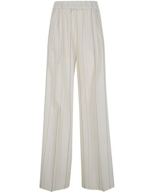 Semicouture "Johnny" Trousers - White