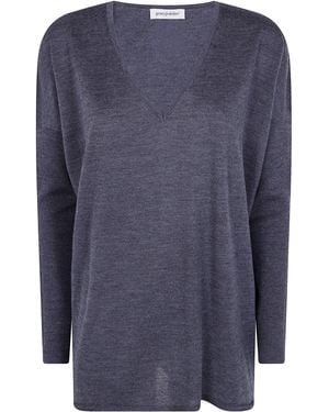 Gentry Portofino Maglione Manica Lunga "D602Wa G0018" - Blu
