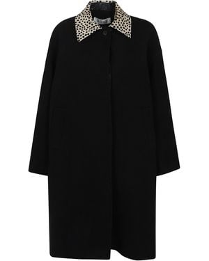 Rohe Coat Wool "Cheetah" - Black