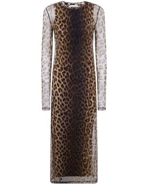 Max Mara 'Esordio' Midi Dress - Natural