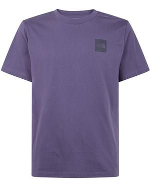 The North Face Evolution Box Half Dome" Regular Shirt - Purple