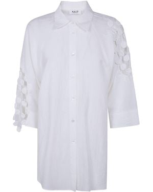 Aviu Pois Embroidered Shirt - White