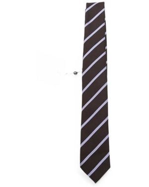 Frankie Shop Cravatta Stripes "Lene" - Bianco