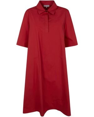 Antonelli "Matthew" Midi Dress - Red