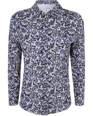 Whyci Shirt Floral Print - Blue