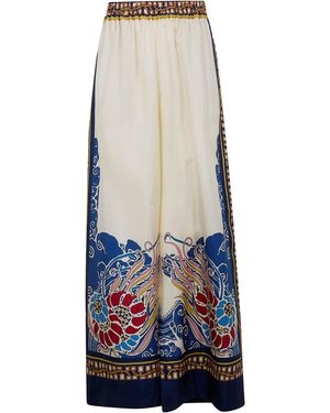La DoubleJ "Palazzo" Trousers - White