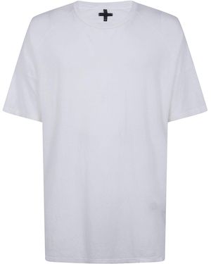 MD75 Linen Oversized T-Shirt - White