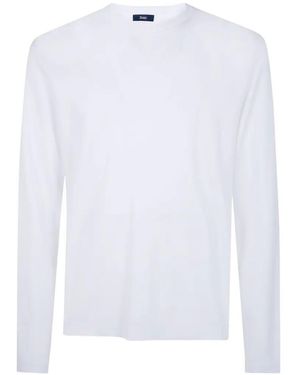Herno Long Sleeves T-Shirt - White