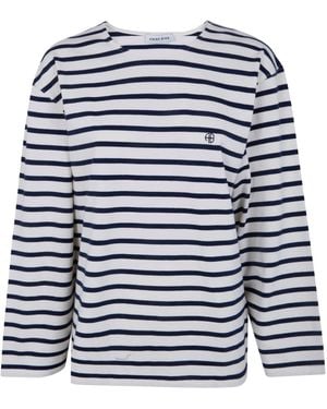 Anine Bing "Newton" Tee - White