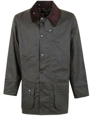 Barbour 'Beaufort Wax' Jacket - Gray