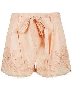 Twinset Shorts - Natural