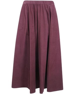 Aspesi Skirt Classic "Barbera" - Purple